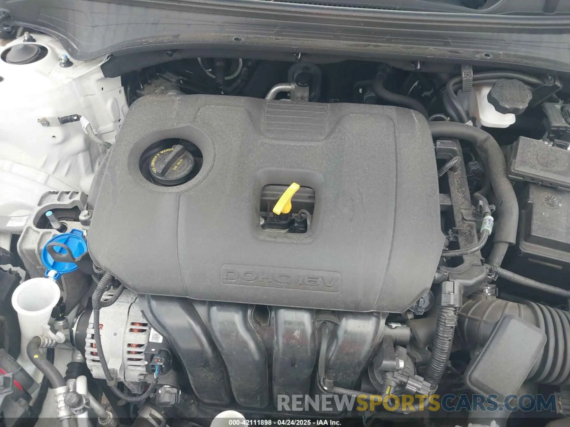 10 fotografías del automóvil dañado 3KPF24AD9LE224067 KIA FORTE 2020