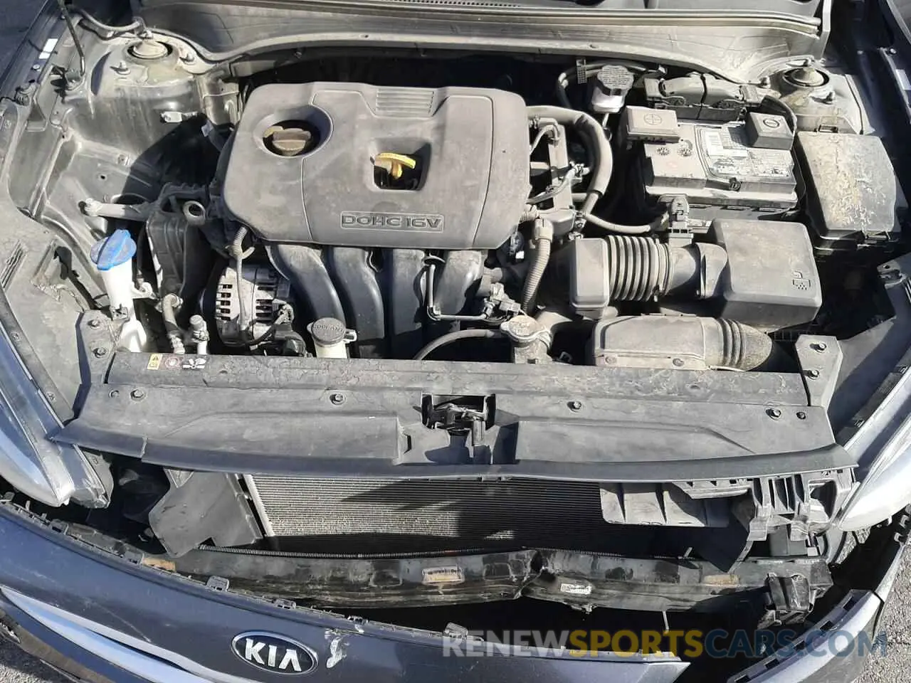 11 fotografías del automóvil dañado 3KPF24AD9LE237952 KIA FORTE 2020