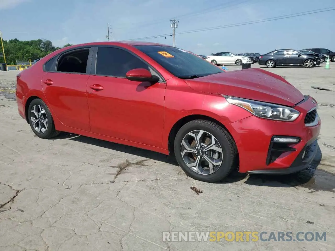 4 fotografías del automóvil dañado 3KPF24ADXLE143854 KIA FORTE 2020