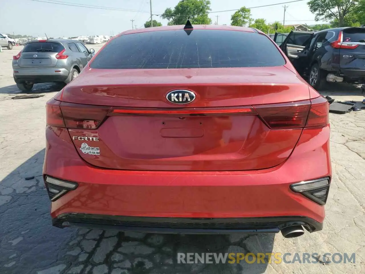 6 fotografías del automóvil dañado 3KPF24ADXLE143854 KIA FORTE 2020