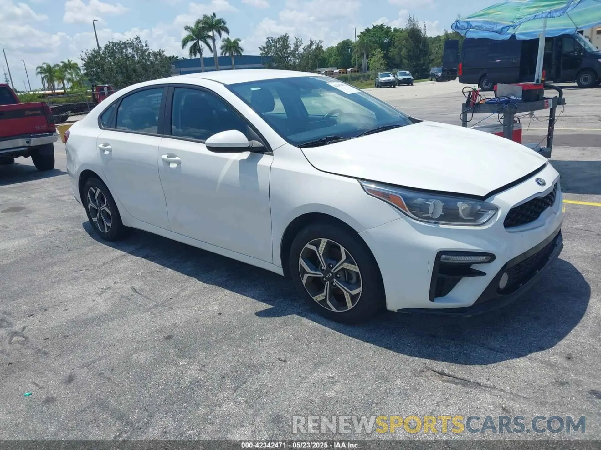 1 fotografías del automóvil dañado 3KPF24ADXLE199230 KIA FORTE 2020