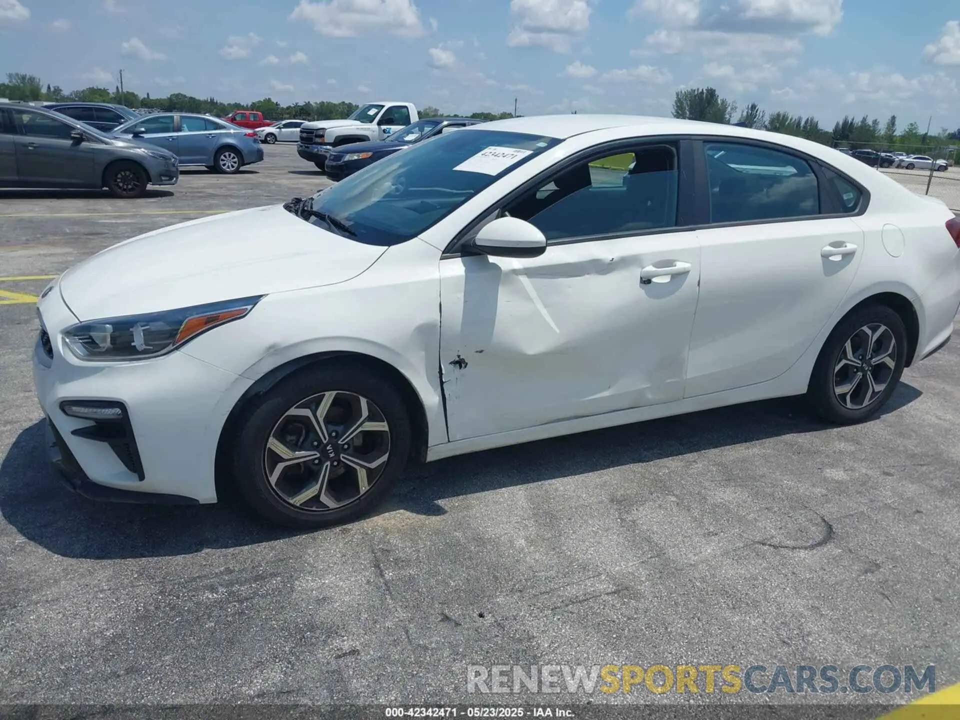 6 fotografías del automóvil dañado 3KPF24ADXLE199230 KIA FORTE 2020