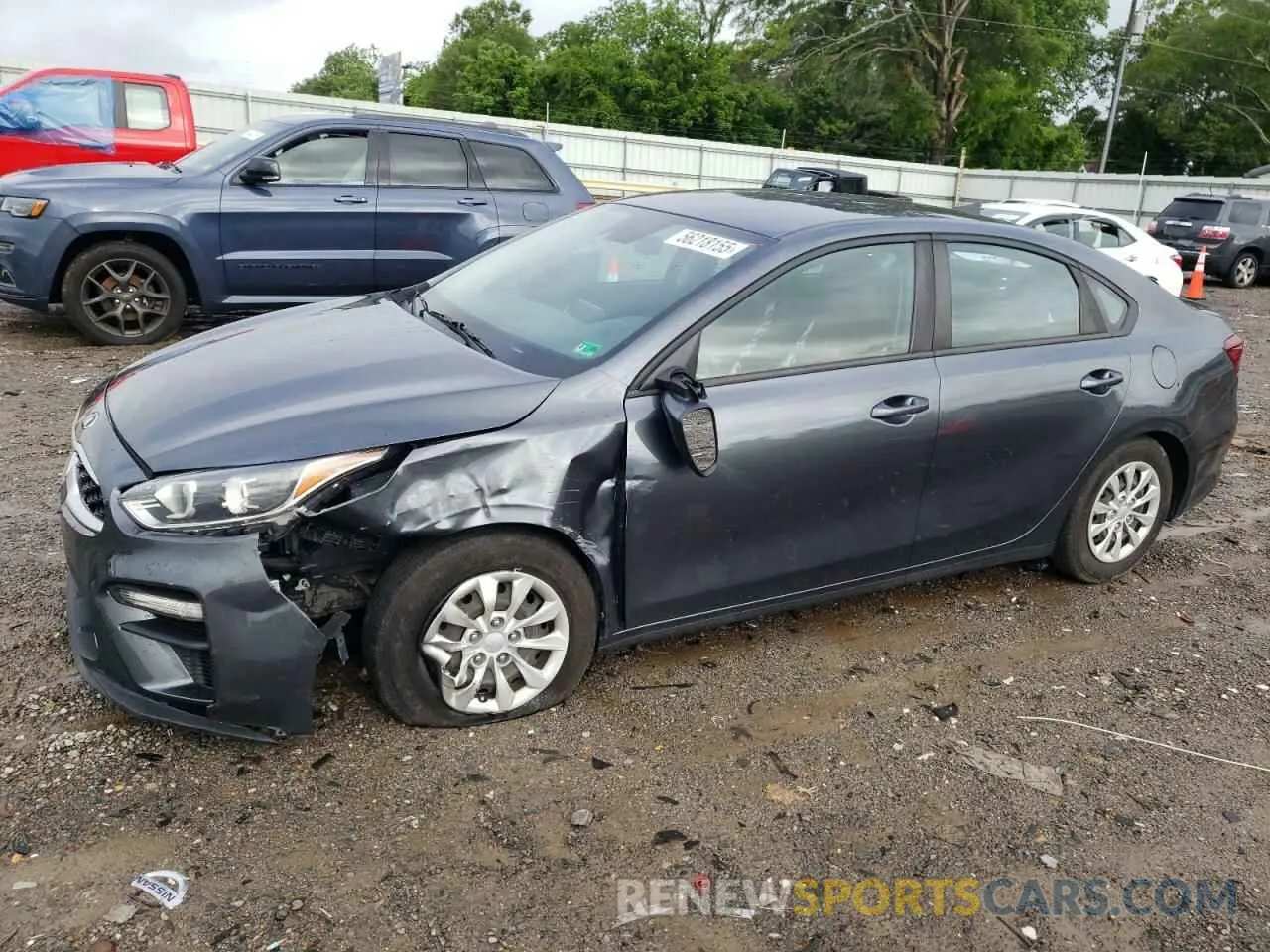 1 fotografías del automóvil dañado 3KPF24ADXLE203647 KIA FORTE 2020