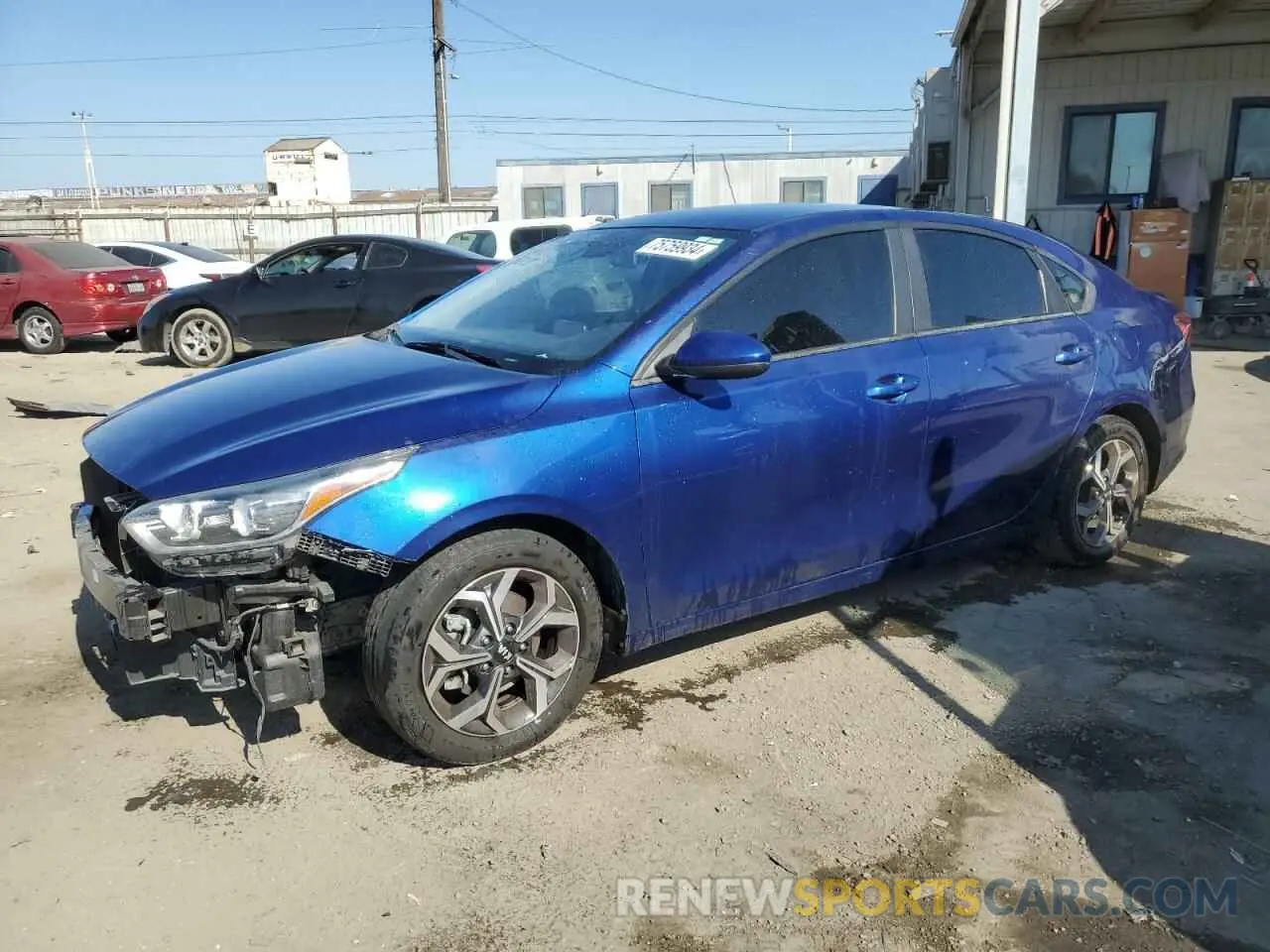 1 fotografías del automóvil dañado 3KPF24ADXLE209643 KIA FORTE 2020