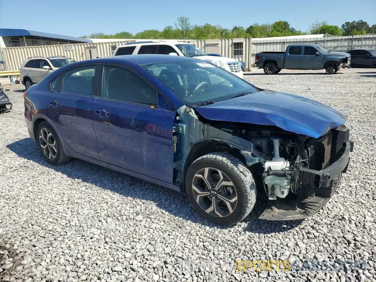 4 fotografías del automóvil dañado 3KPF24ADXLE245655 KIA FORTE 2020