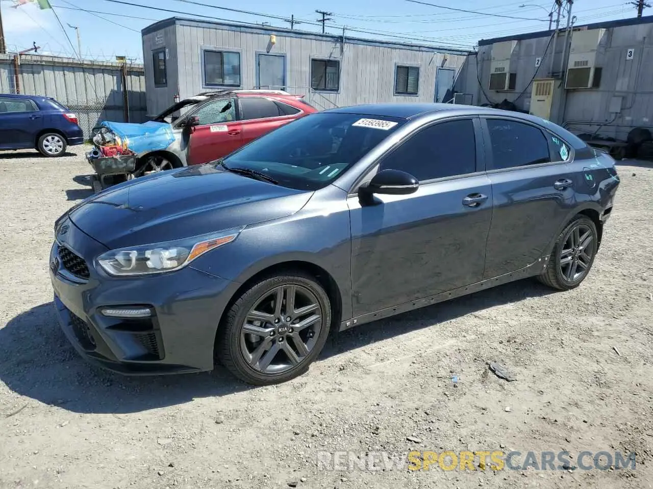 1 fotografías del automóvil dañado 3KPF34AD0LE194096 KIA FORTE 2020