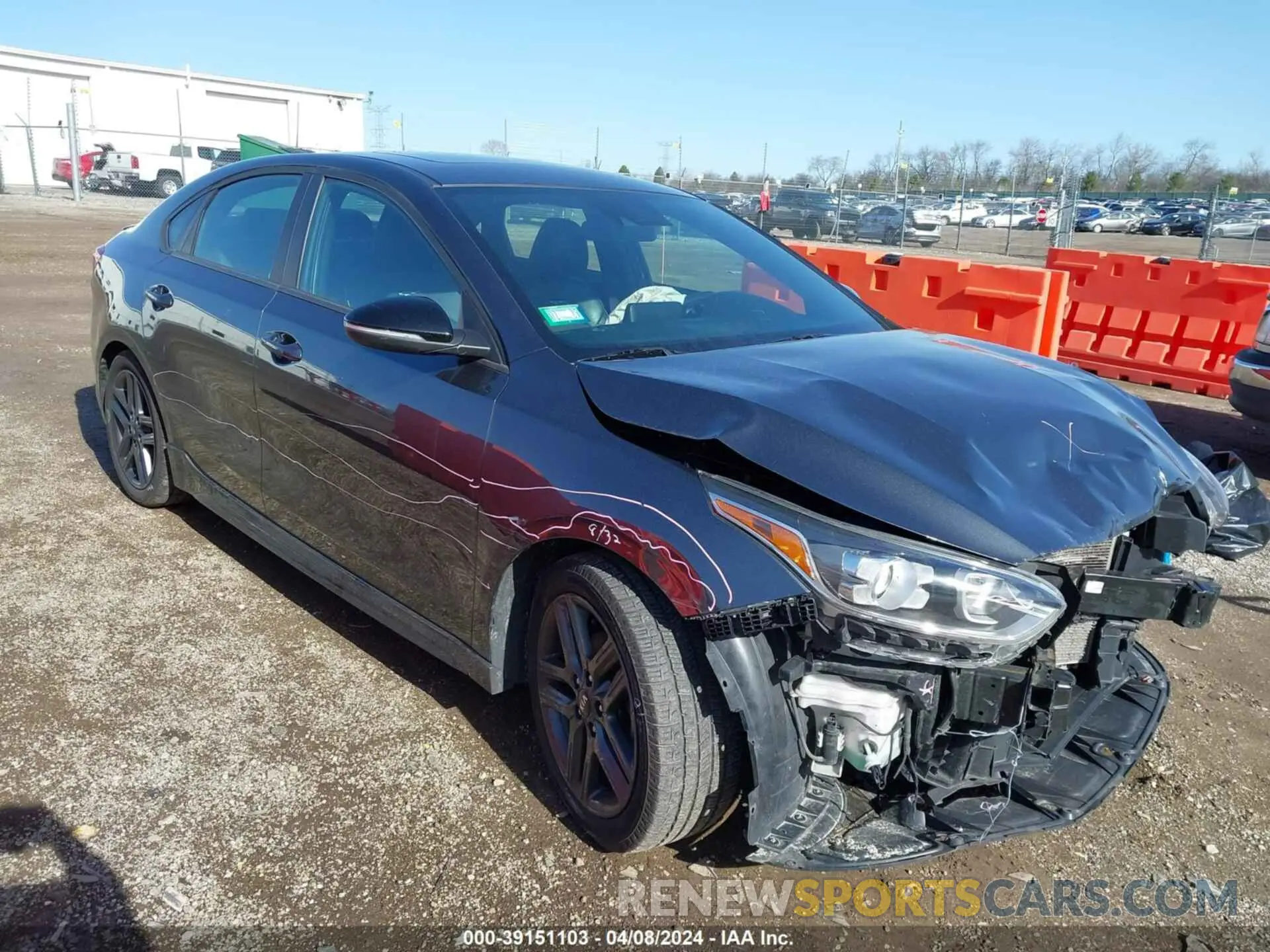 1 fotografías del automóvil dañado 3KPF34AD0LE256192 KIA FORTE 2020
