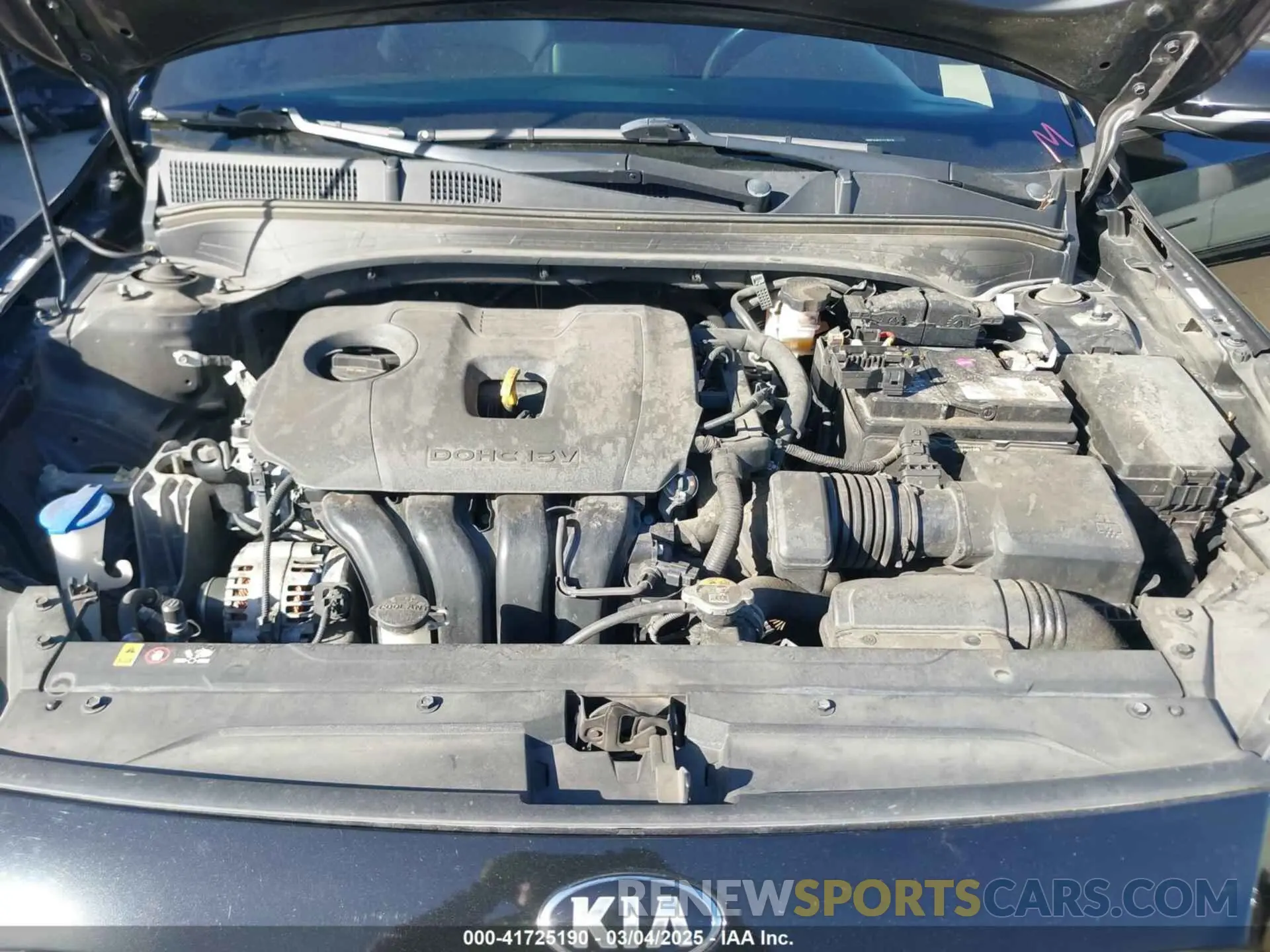 10 fotografías del automóvil dañado 3KPF34AD2LE178126 KIA FORTE 2020