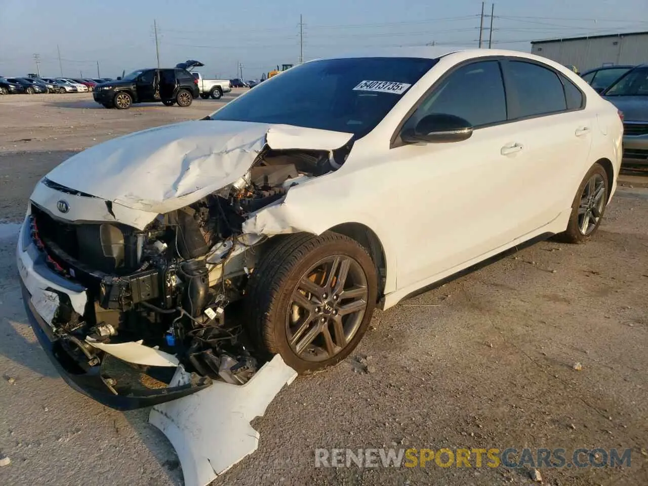 1 fotografías del automóvil dañado 3KPF34AD3LE238138 KIA FORTE 2020