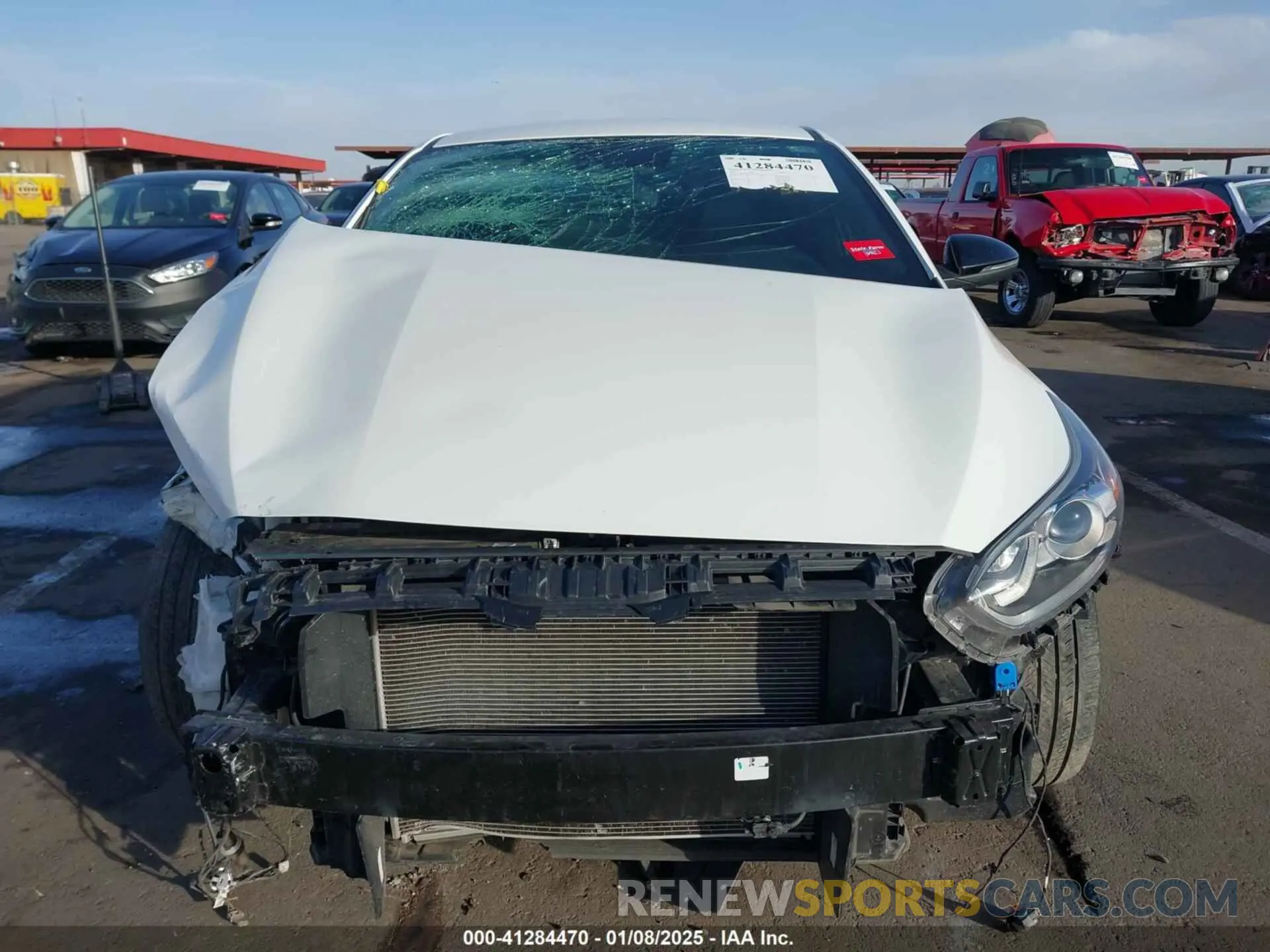 12 fotografías del automóvil dañado 3KPF34AD5LE233121 KIA FORTE 2020