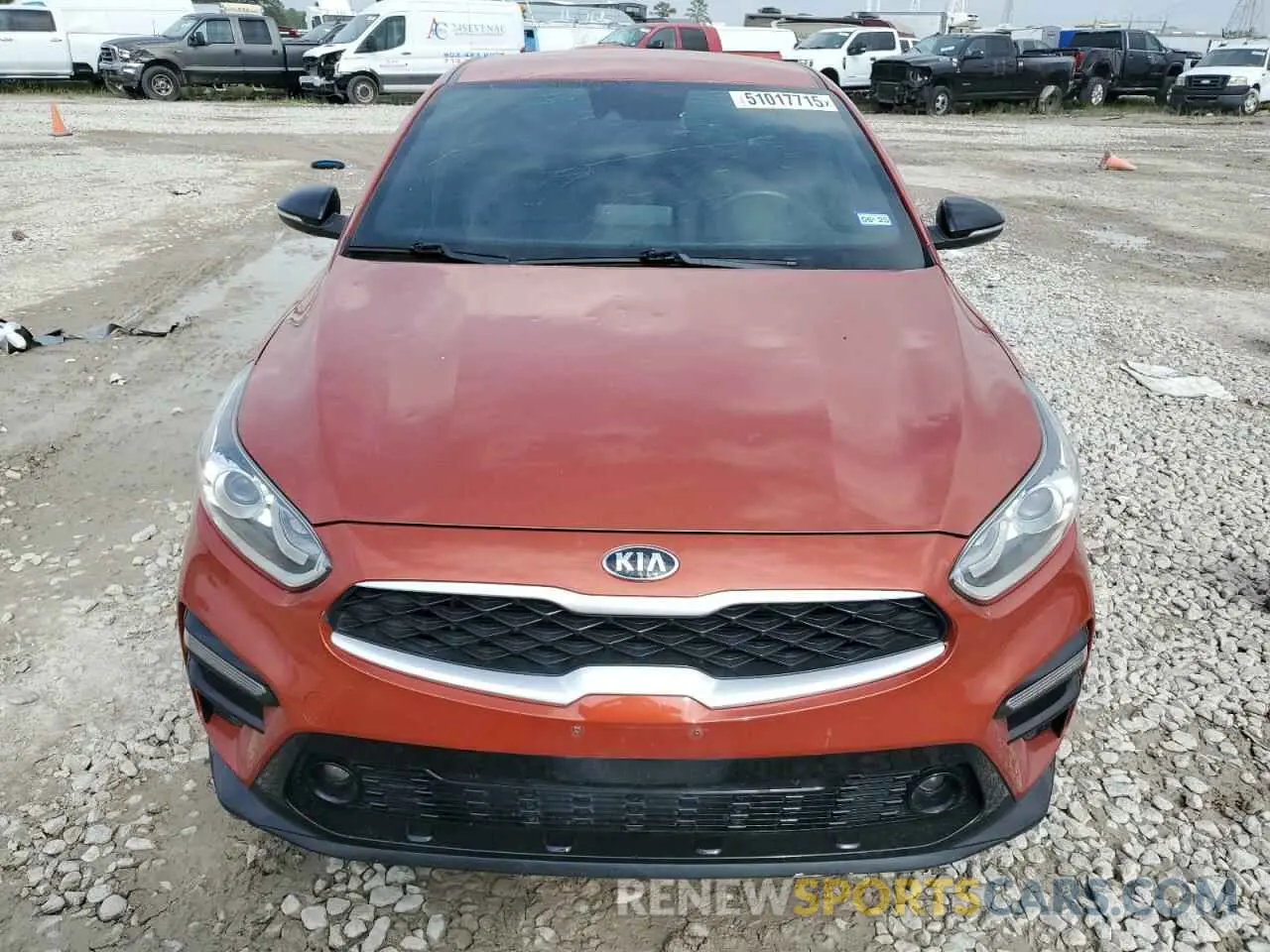 5 fotografías del automóvil dañado 3KPF34AD5LE239615 KIA FORTE 2020