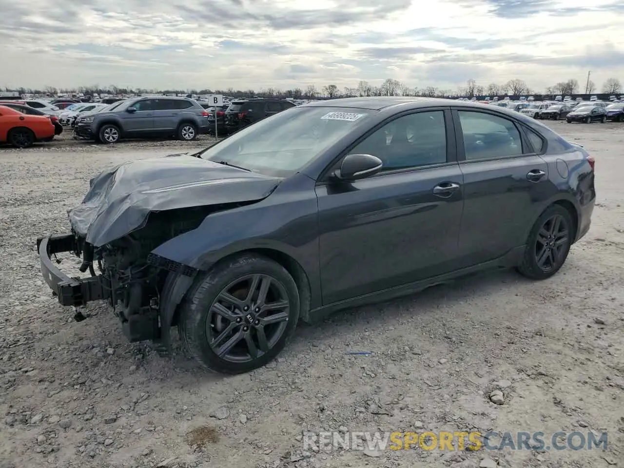 1 fotografías del automóvil dañado 3KPF34AD5LE253000 KIA FORTE 2020