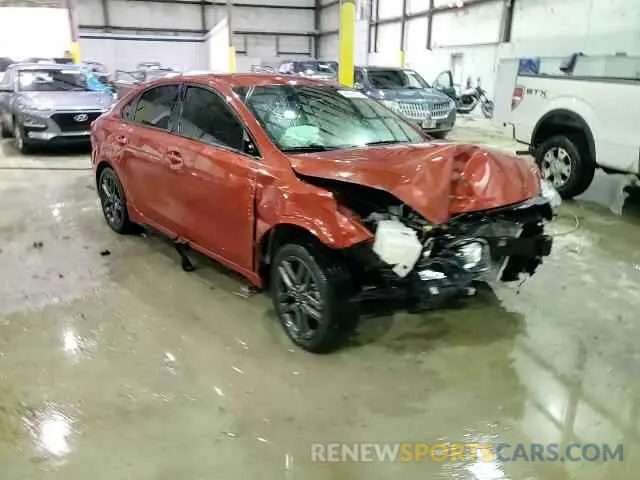 14 fotografías del automóvil dañado 3KPF34AD8LE162402 KIA FORTE 2020