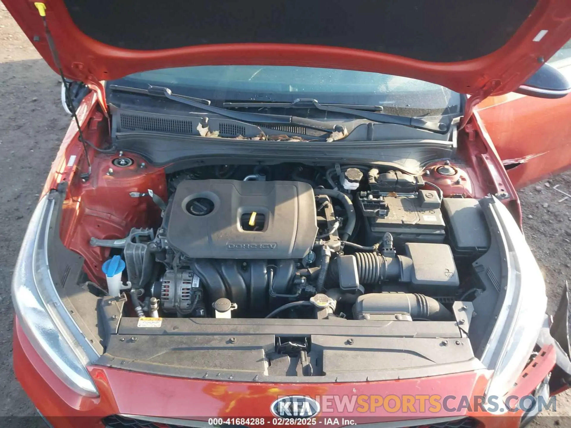 10 fotografías del automóvil dañado 3KPF34AD8LE250320 KIA FORTE 2020