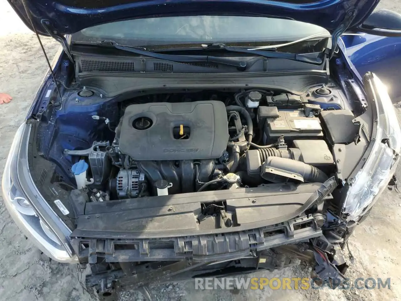 11 fotografías del automóvil dañado 3KPF34ADXLE155340 KIA FORTE 2020