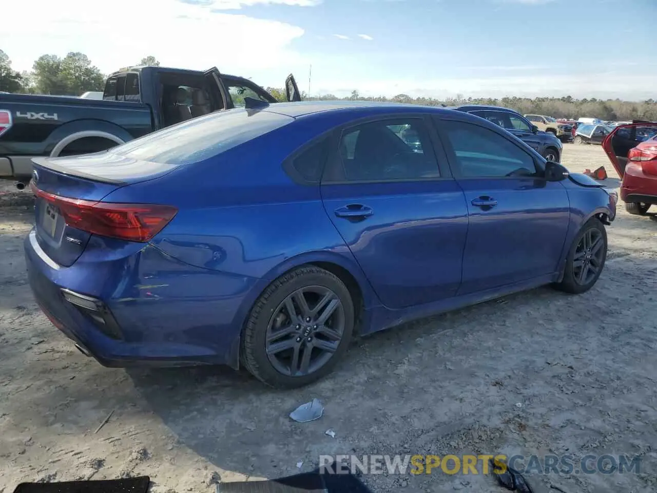 3 fotografías del automóvil dañado 3KPF34ADXLE155340 KIA FORTE 2020