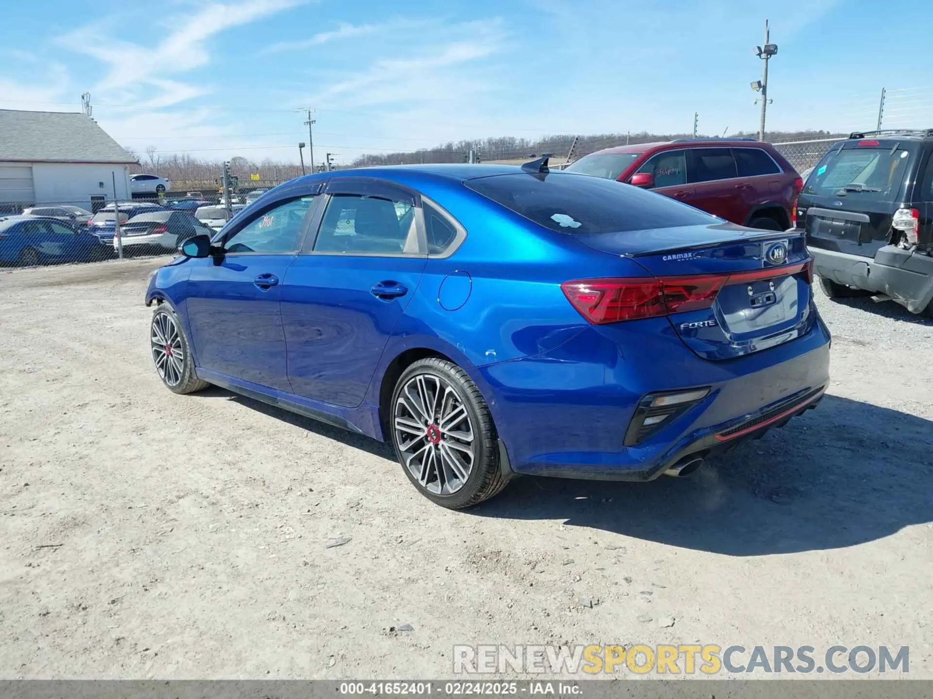 3 fotografías del automóvil dañado 3KPF44AC3LE147603 KIA FORTE 2020