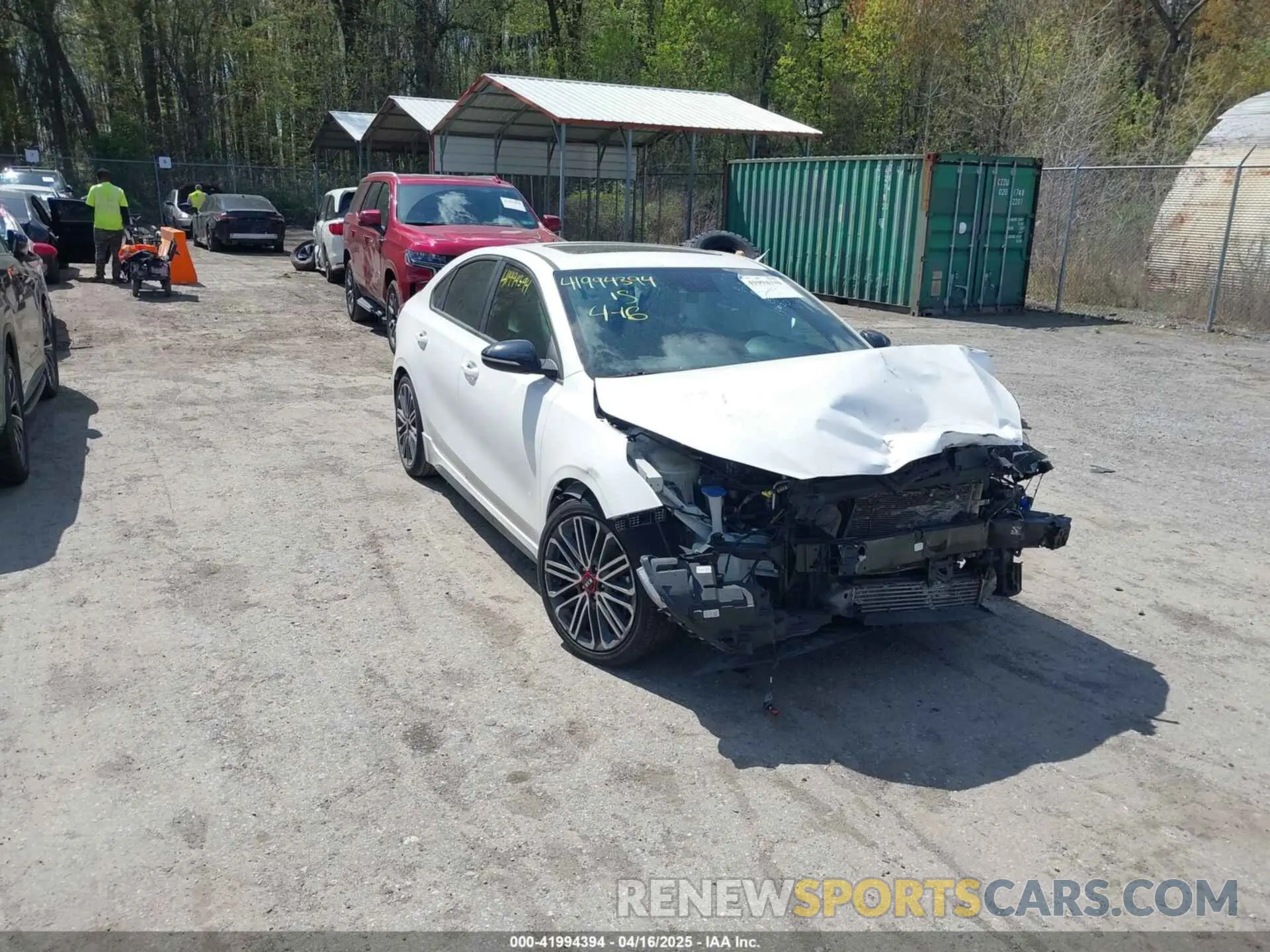 1 fotografías del automóvil dañado 3KPF44AC3LE256563 KIA FORTE 2020