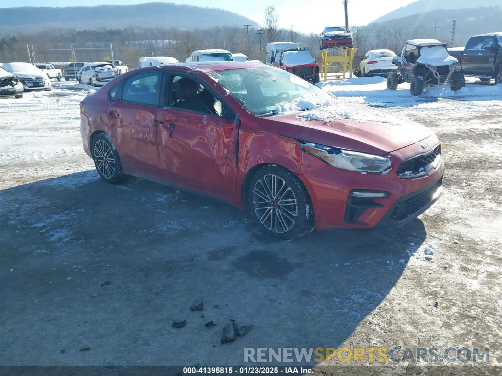 1 fotografías del automóvil dañado 3KPF44AC4LE168797 KIA FORTE 2020