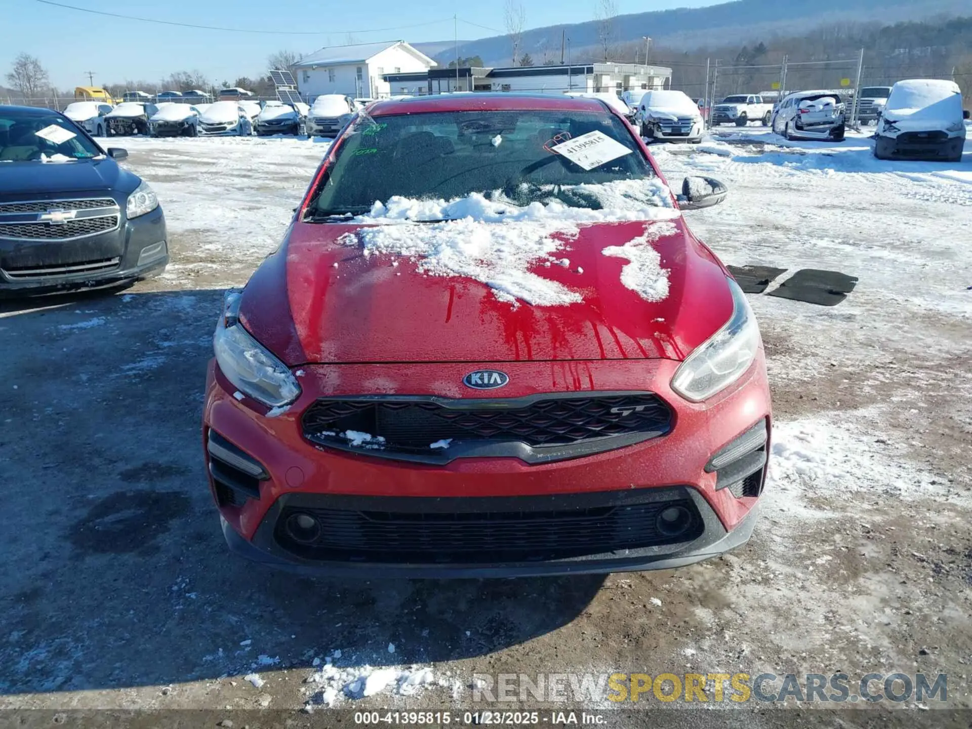 12 fotografías del automóvil dañado 3KPF44AC4LE168797 KIA FORTE 2020