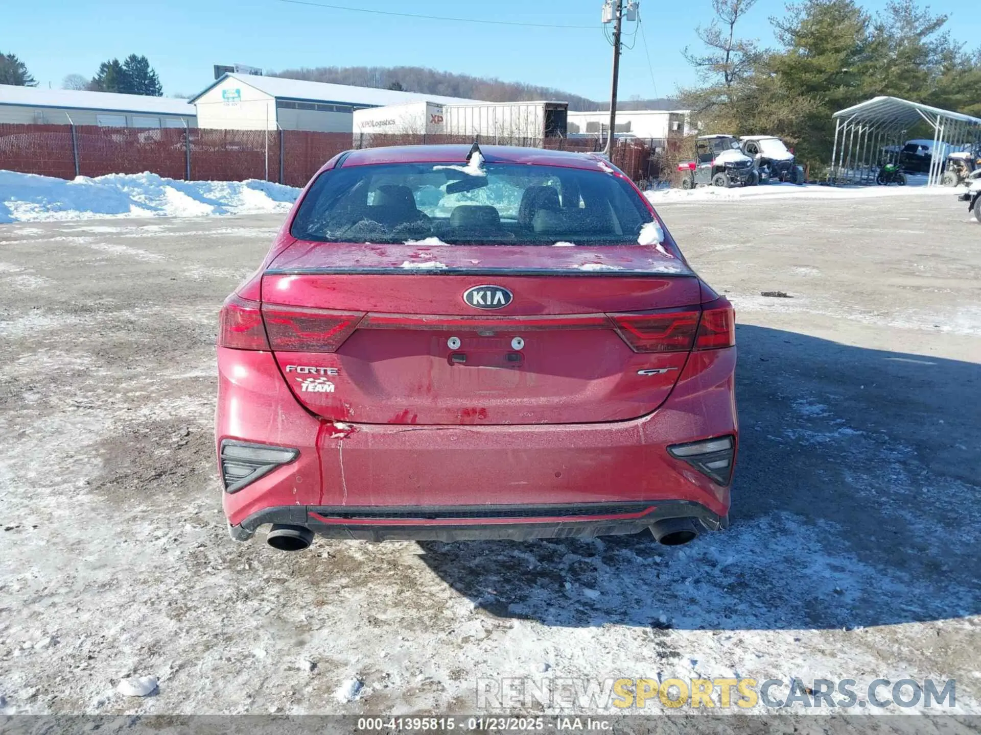 16 fotografías del automóvil dañado 3KPF44AC4LE168797 KIA FORTE 2020