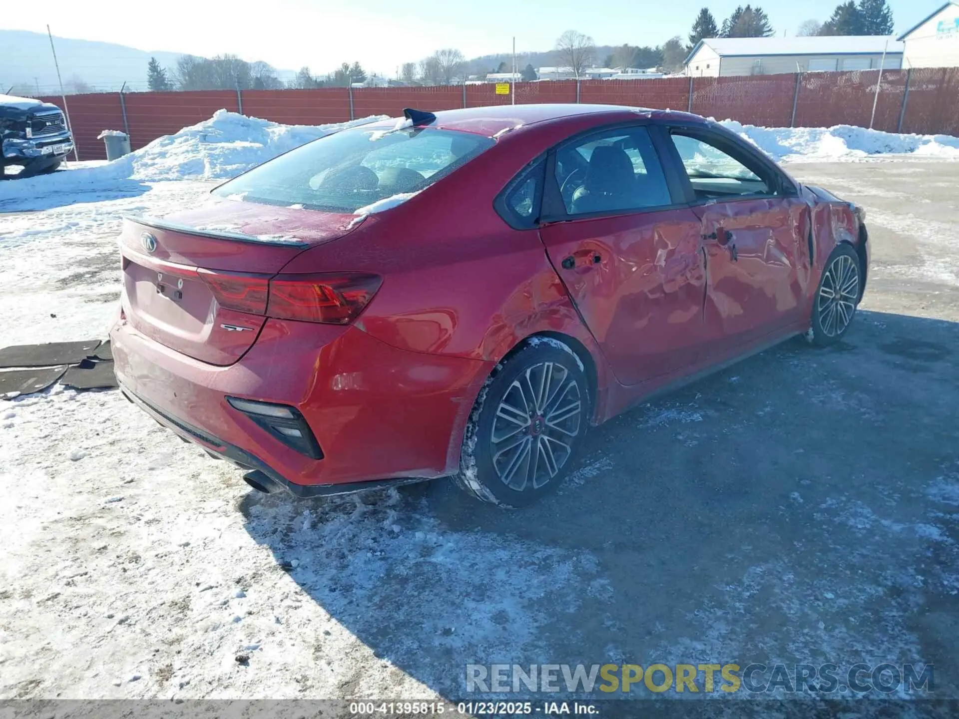 4 fotografías del automóvil dañado 3KPF44AC4LE168797 KIA FORTE 2020