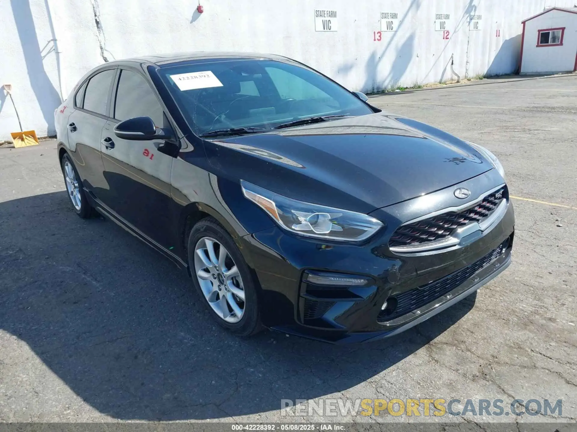 1 fotografías del automóvil dañado 3KPF44AC6LE184290 KIA FORTE 2020