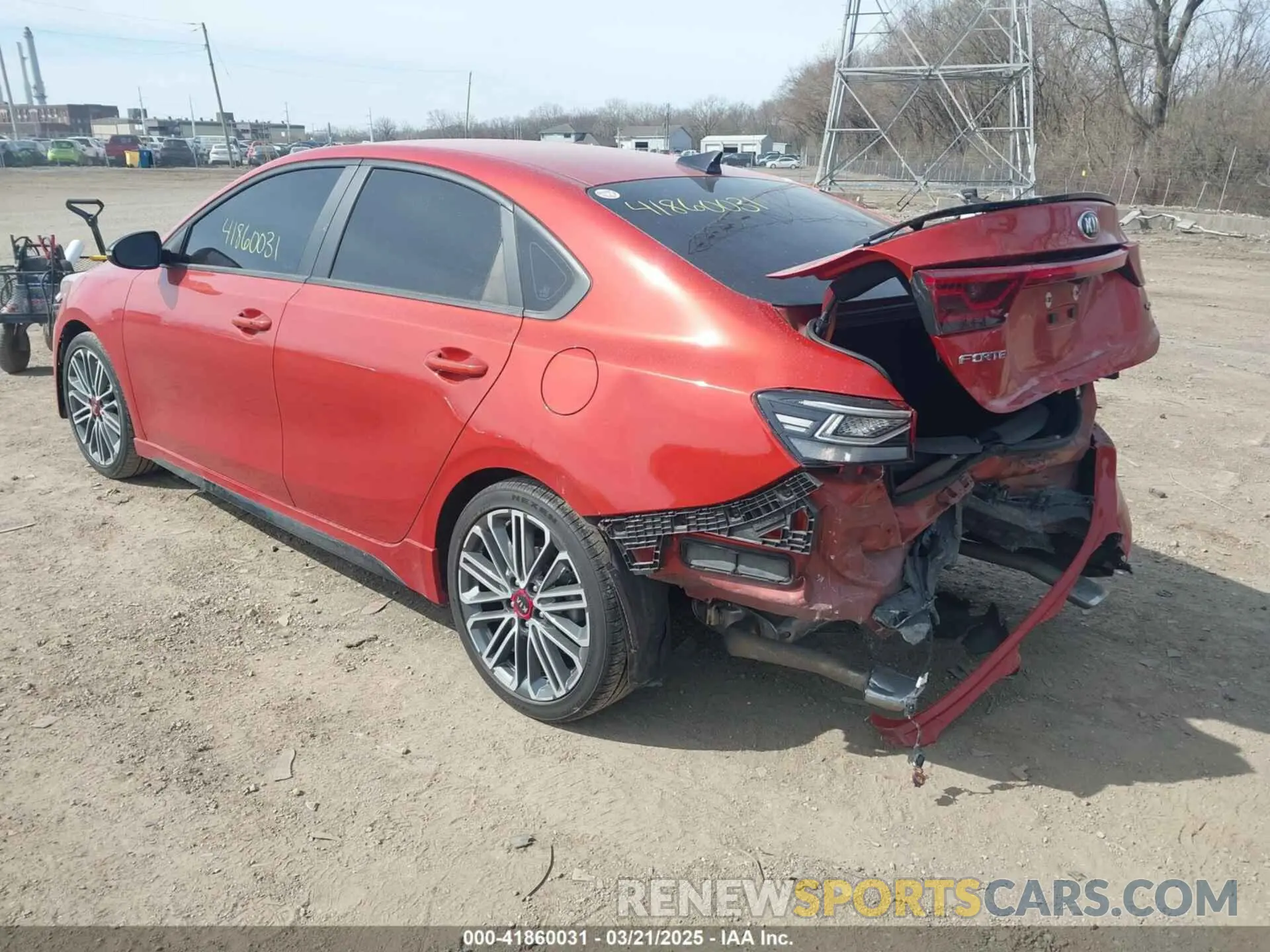 3 fotografías del automóvil dañado 3KPF44AC6LE260770 KIA FORTE 2020