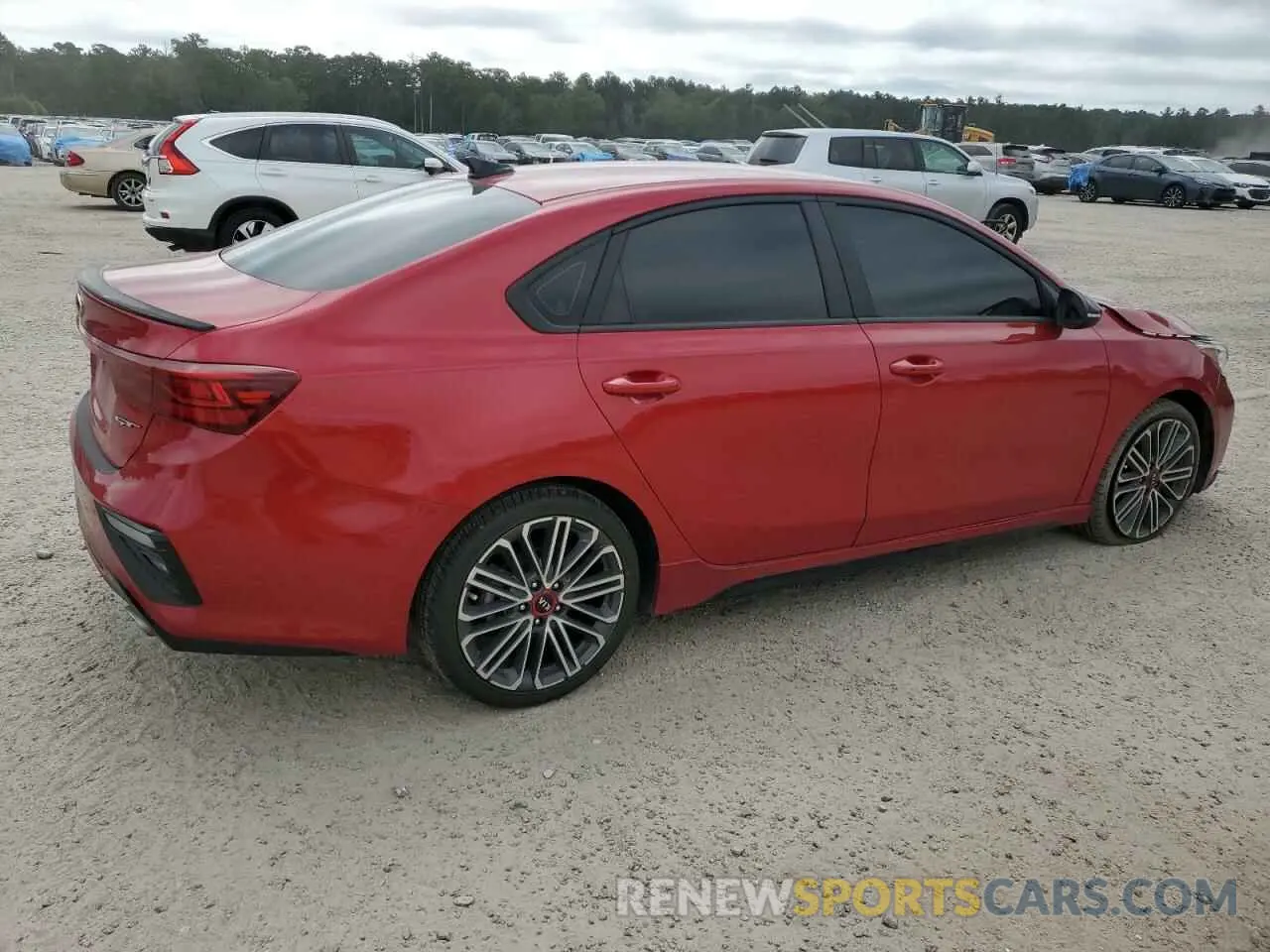 3 fotografías del automóvil dañado 3KPF44AC7LE240124 KIA FORTE 2020