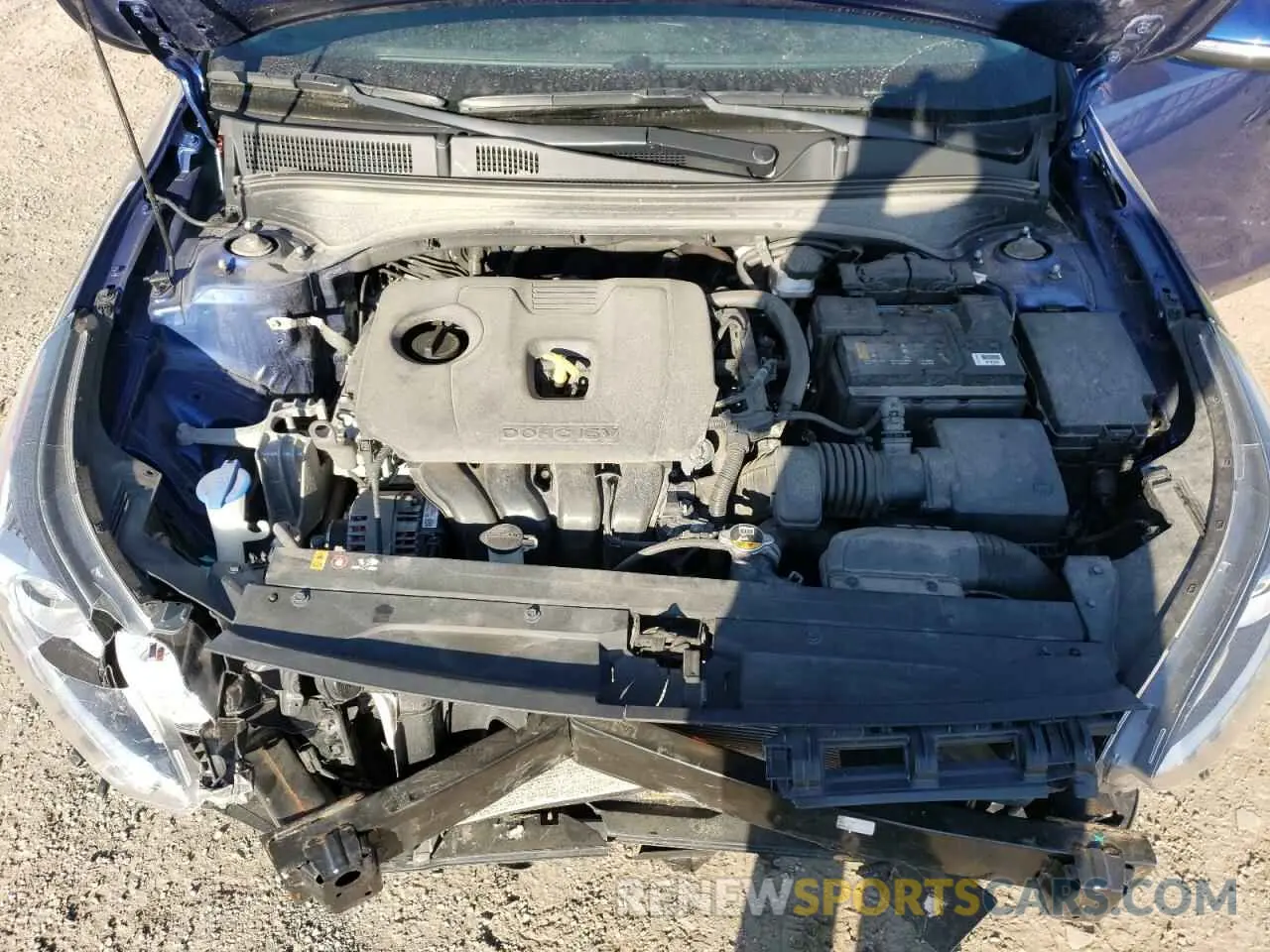 11 fotografías del automóvil dañado 3KPF54AD0LE218021 KIA FORTE 2020