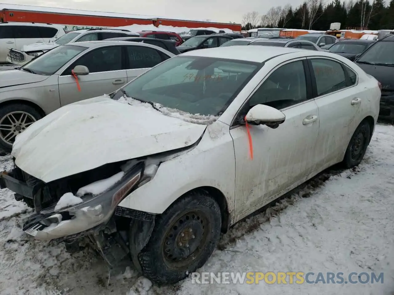 1 fotografías del automóvil dañado 3KPF54AD0LE227995 KIA FORTE 2020