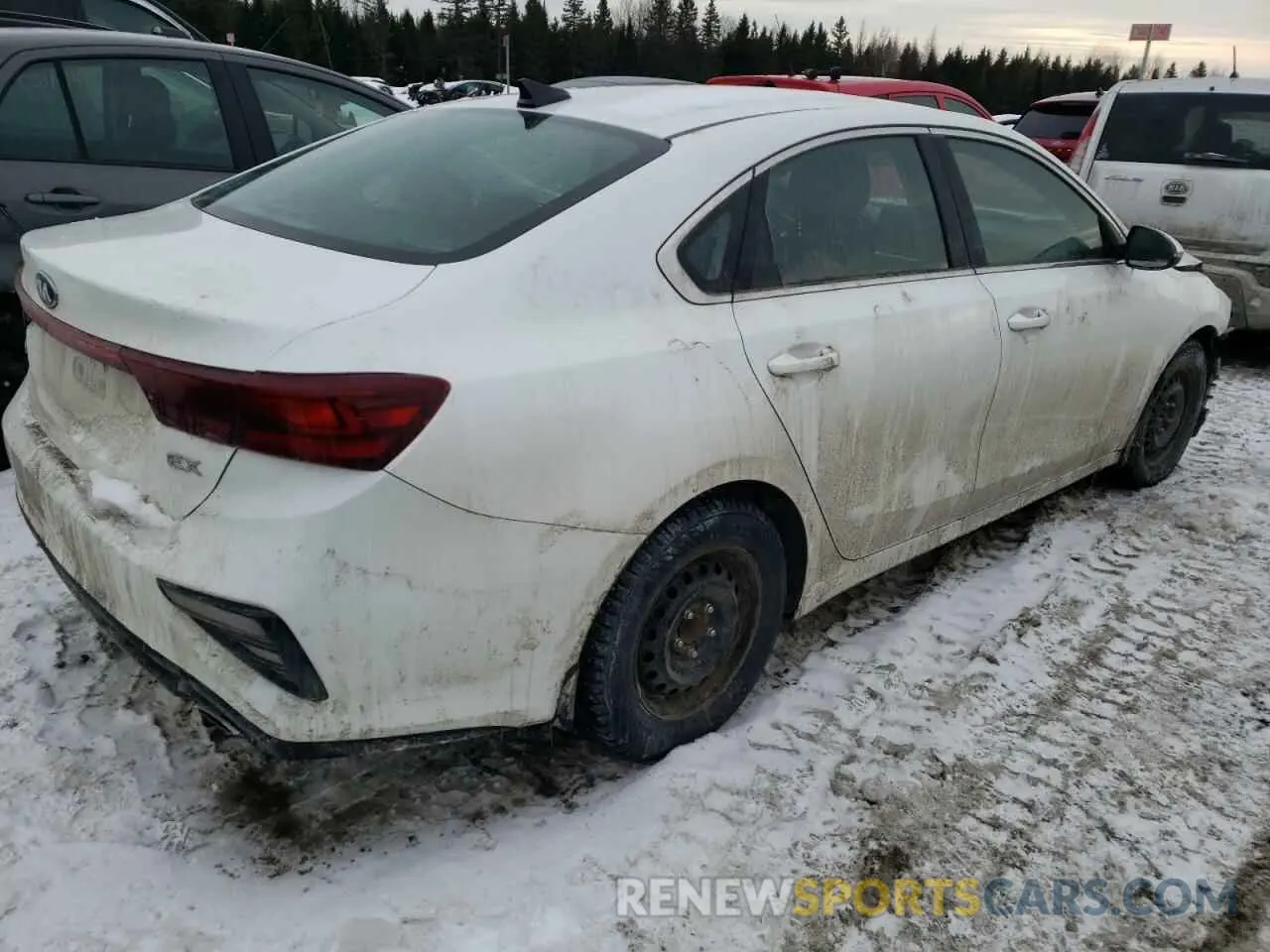 3 fotografías del automóvil dañado 3KPF54AD0LE227995 KIA FORTE 2020