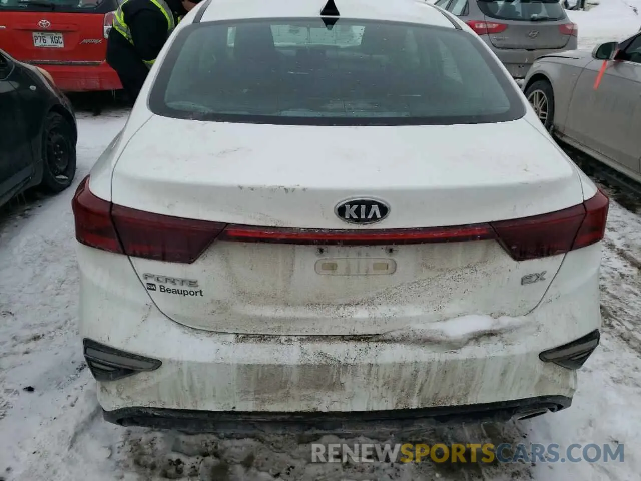 6 fotografías del automóvil dañado 3KPF54AD0LE227995 KIA FORTE 2020