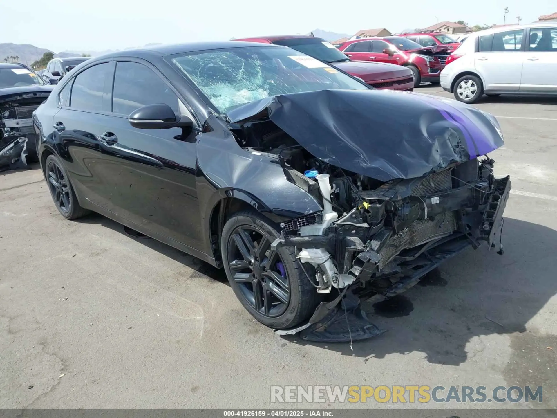 1 fotografías del automóvil dañado 3KPF54AD3LE190568 KIA FORTE 2020
