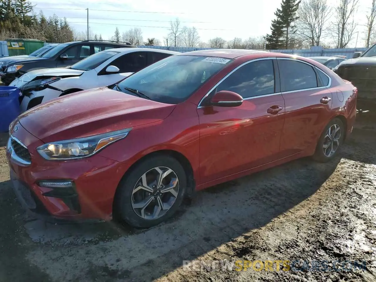1 fotografías del automóvil dañado 3KPF54AD6LE142028 KIA FORTE 2020