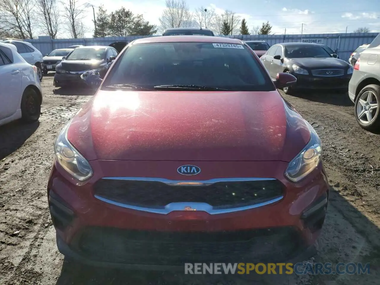 5 fotografías del automóvil dañado 3KPF54AD6LE142028 KIA FORTE 2020