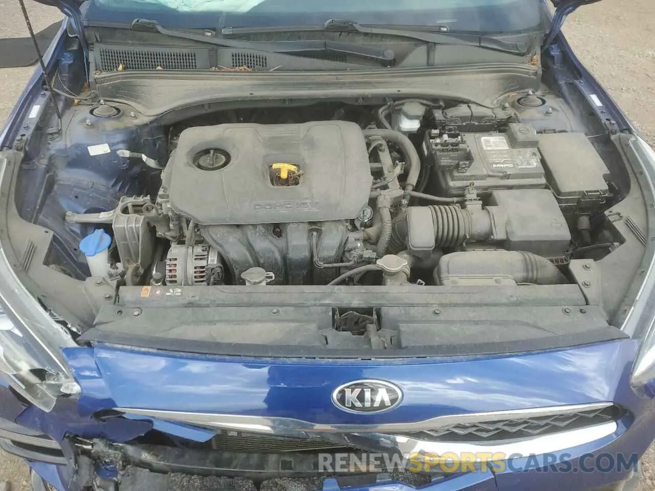 12 fotografías del automóvil dañado 3KPF54ADXLE153498 KIA FORTE 2020