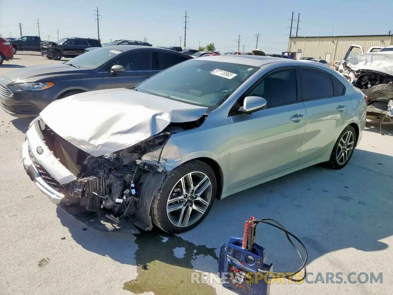 1 fotografías del automóvil dañado 3KPF54ADXLE214543 KIA FORTE 2020