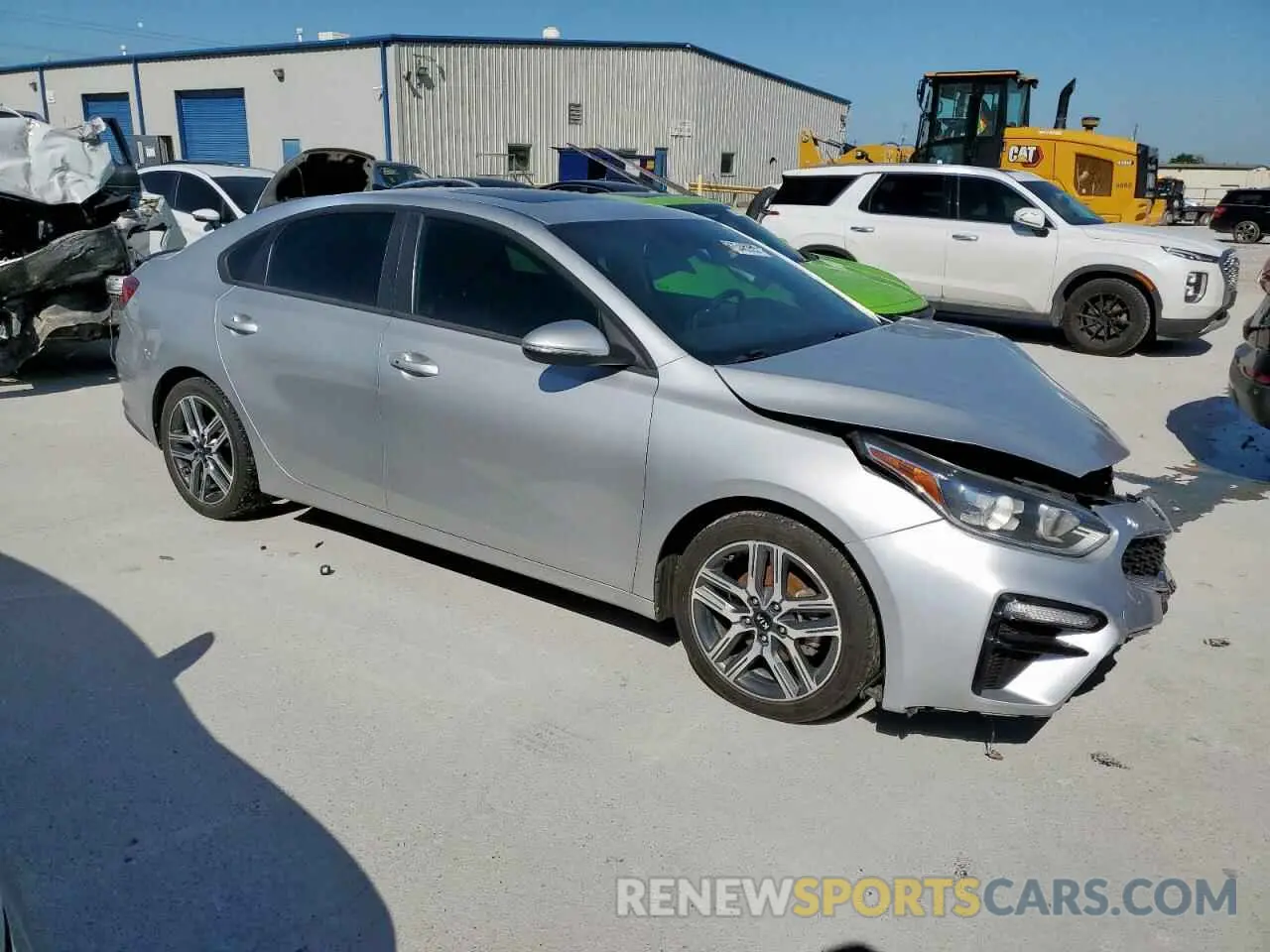 4 fotografías del automóvil dañado 3KPF54ADXLE214543 KIA FORTE 2020
