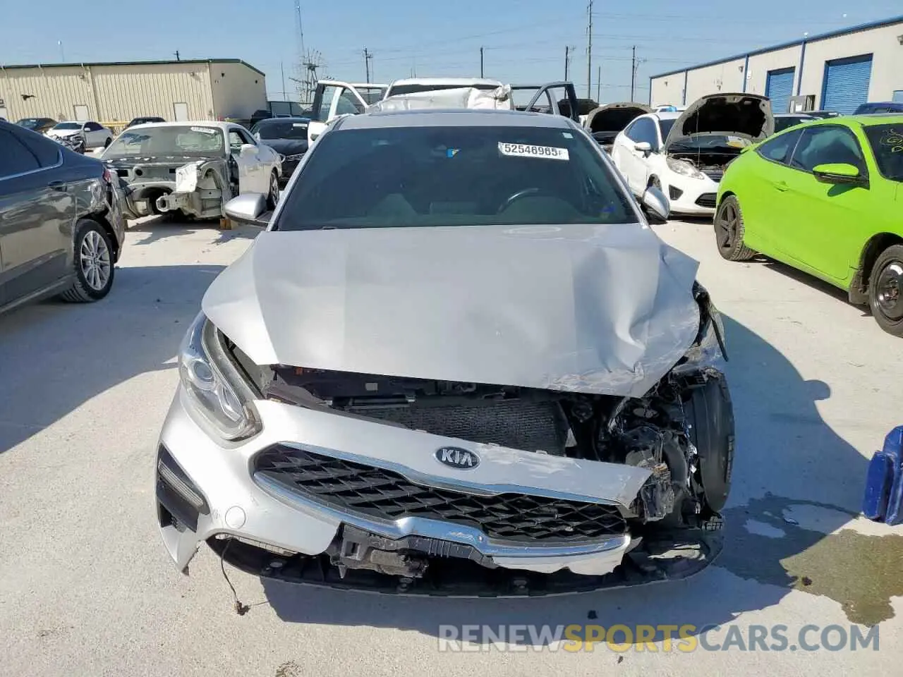 5 fotografías del automóvil dañado 3KPF54ADXLE214543 KIA FORTE 2020