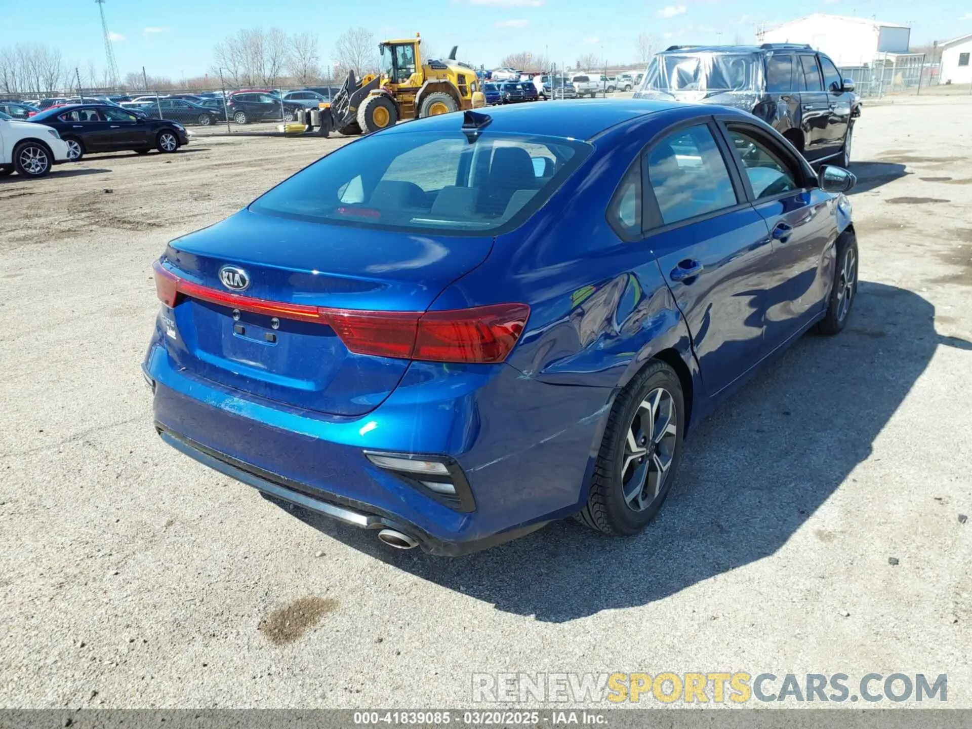 4 fotografías del automóvil dañado 3KPF24AD0ME264586 KIA FORTE 2021