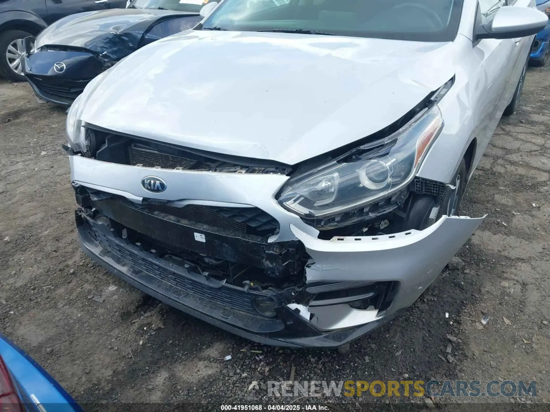 6 fotografías del automóvil dañado 3KPF24AD0ME275443 KIA FORTE 2021
