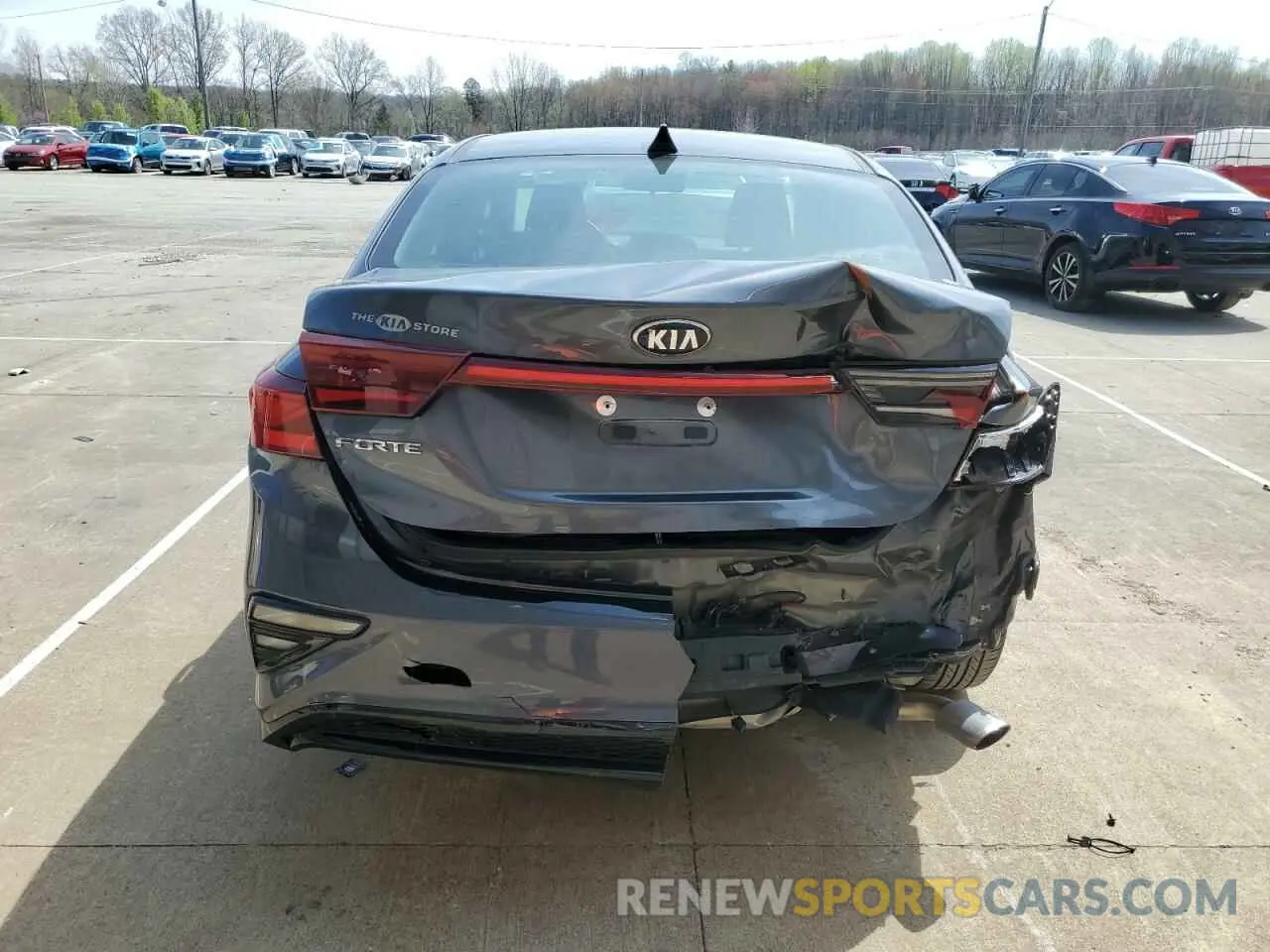 6 fotografías del automóvil dañado 3KPF24AD0ME289083 KIA FORTE 2021