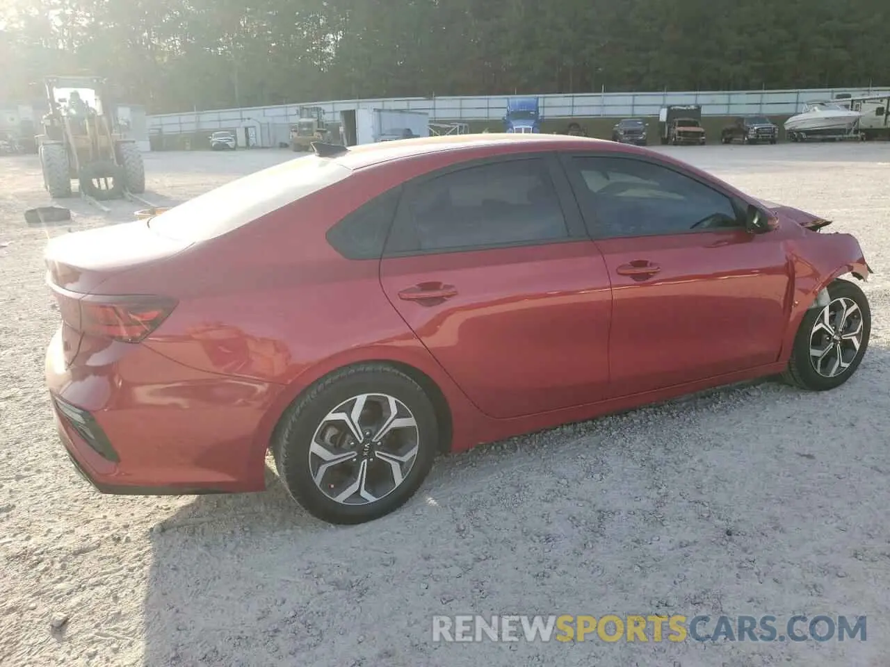3 fotografías del automóvil dañado 3KPF24AD0ME309221 KIA FORTE 2021