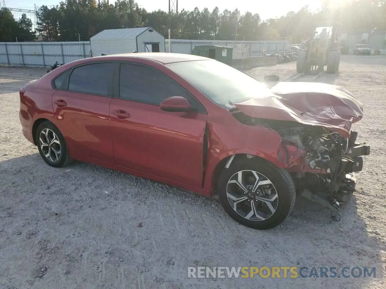 4 fotografías del automóvil dañado 3KPF24AD0ME309221 KIA FORTE 2021