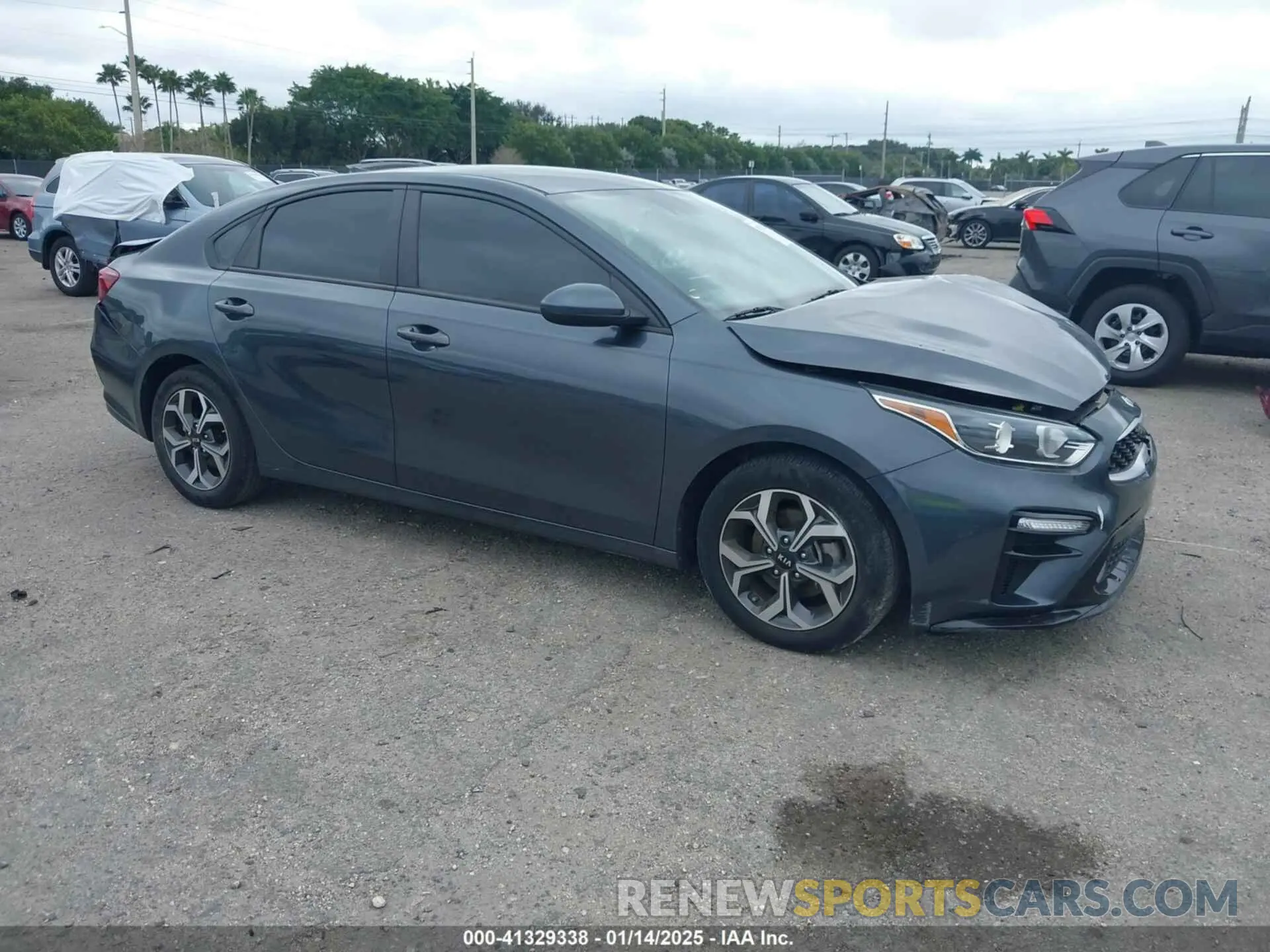 1 fotografías del automóvil dañado 3KPF24AD0ME312622 KIA FORTE 2021