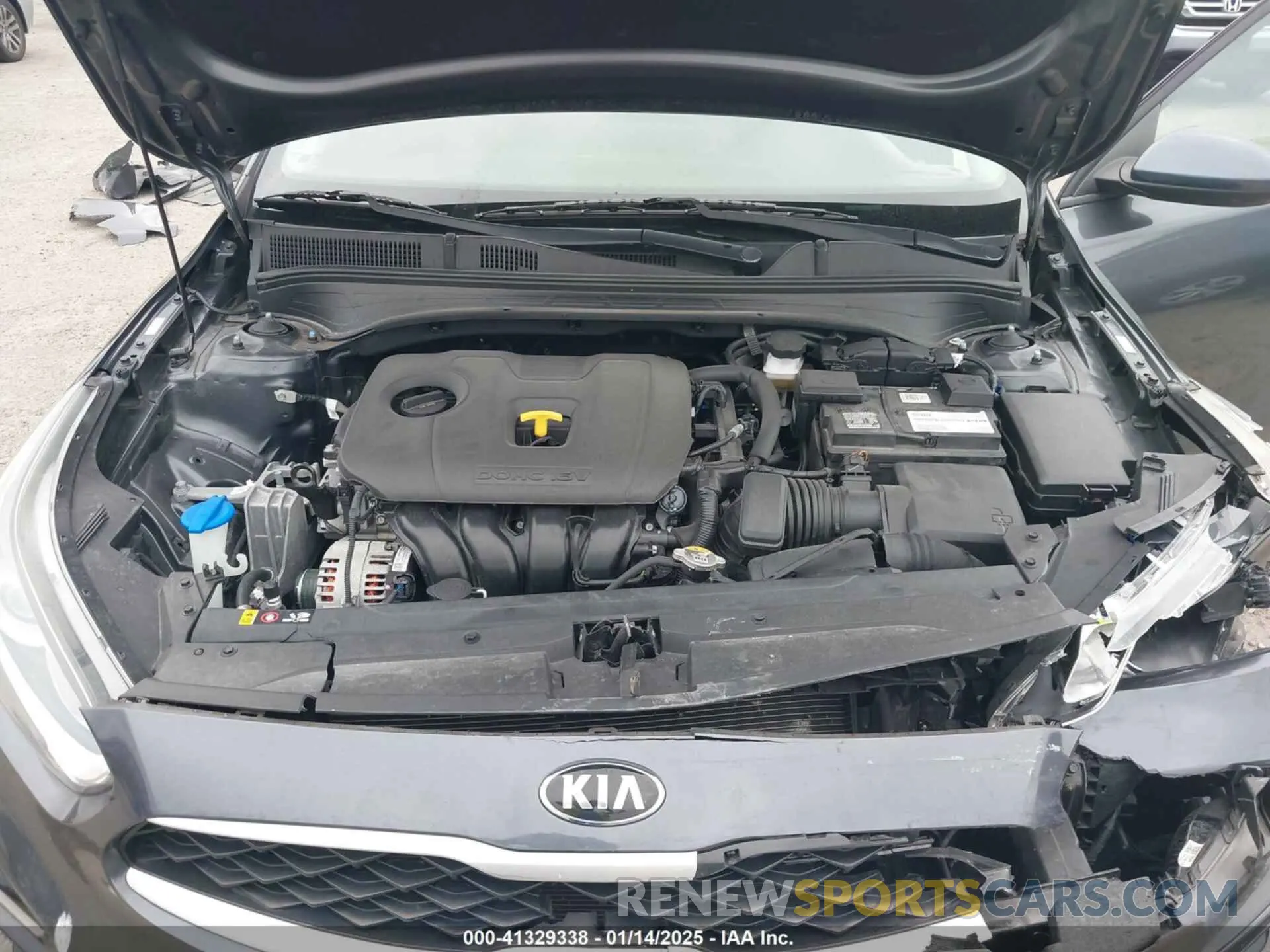 10 fotografías del automóvil dañado 3KPF24AD0ME312622 KIA FORTE 2021
