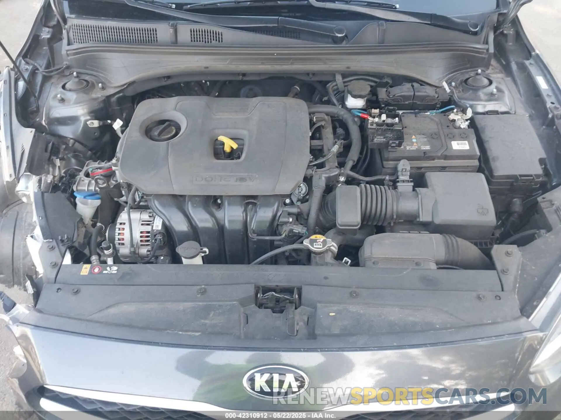 10 fotografías del automóvil dañado 3KPF24AD0ME329971 KIA FORTE 2021