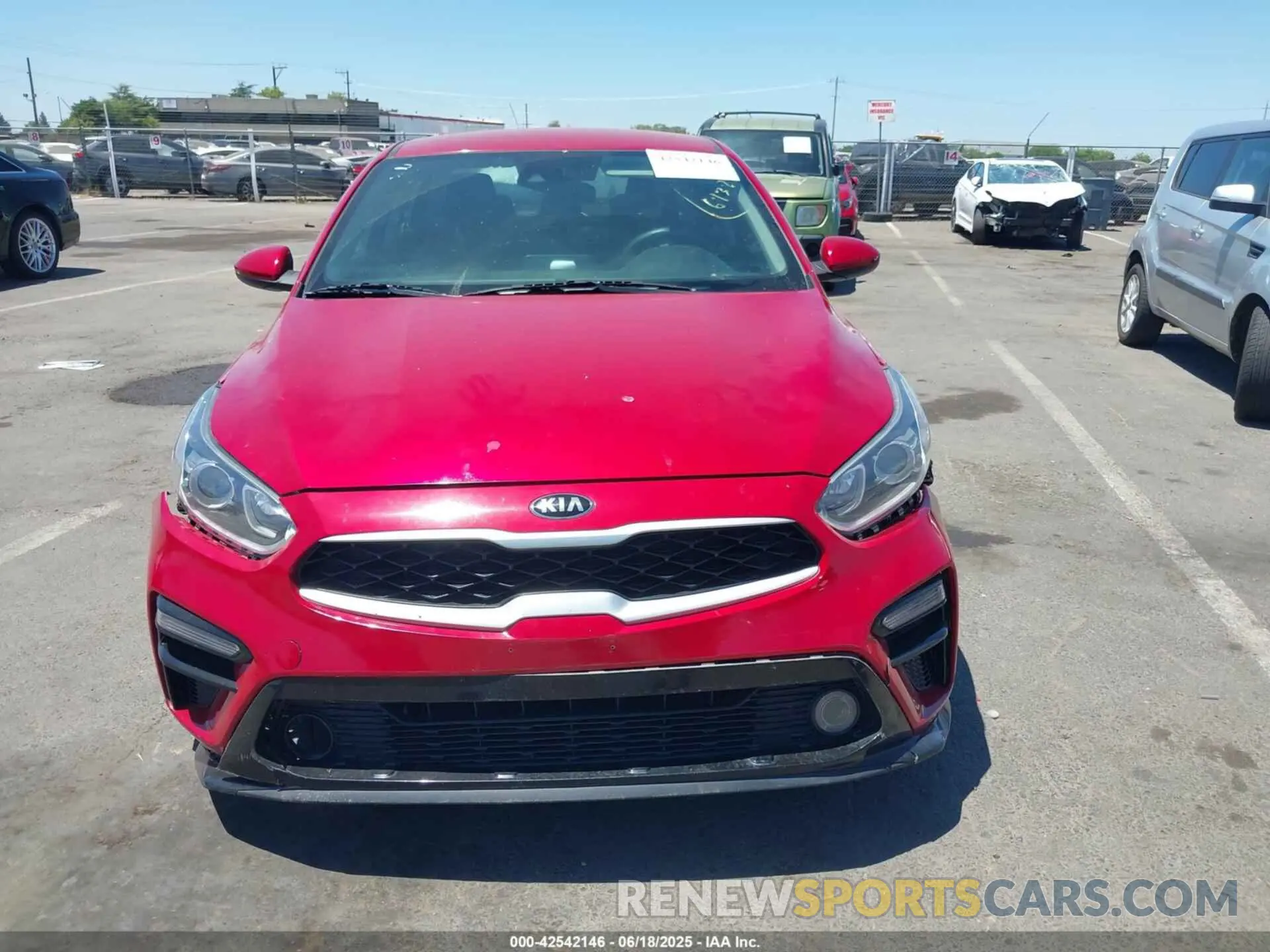 11 fotografías del automóvil dañado 3KPF24AD0ME330652 KIA FORTE 2021
