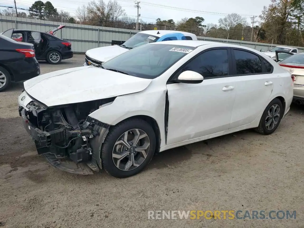 1 fotografías del automóvil dañado 3KPF24AD0ME331333 KIA FORTE 2021